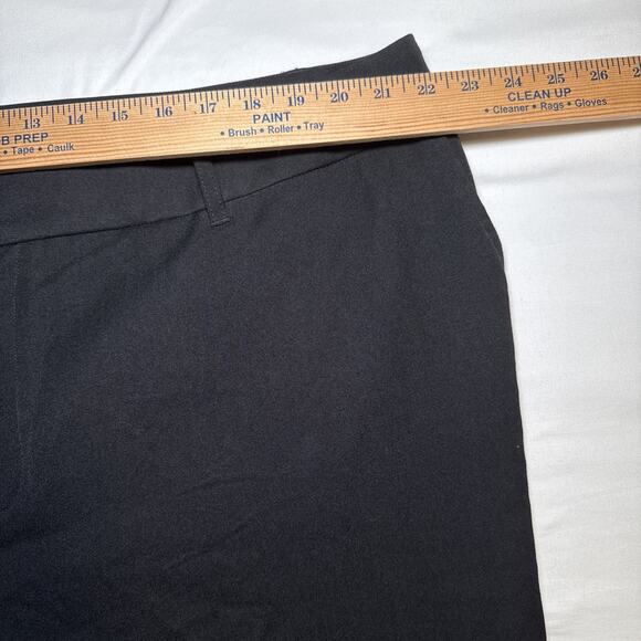 Monroe & Main Womens Pants 22W Black Wide Leg Trousers Career Office Pants NWT - Picture 4 of 14